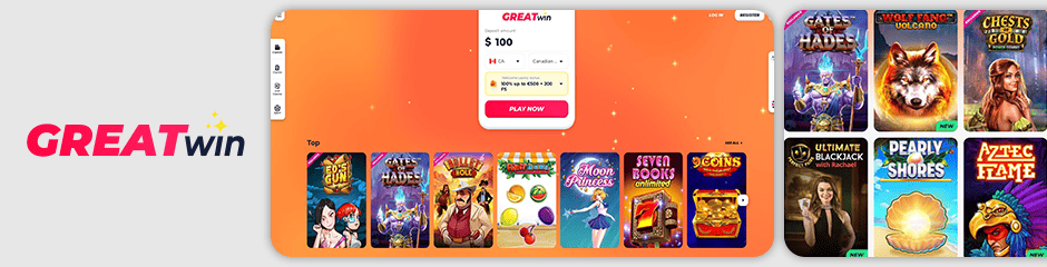 GreatWin Casino Bonuses