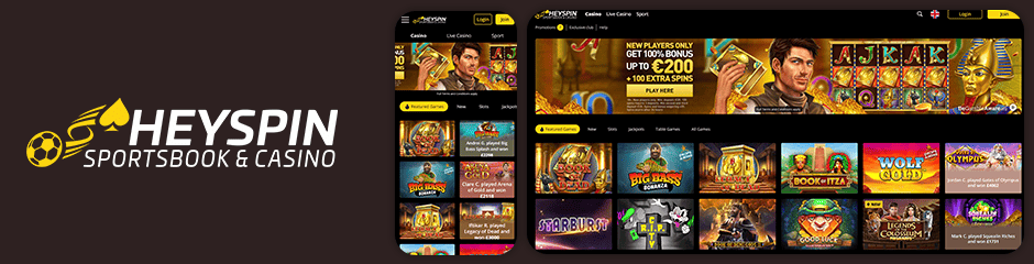 Heyspin Casino Bonus