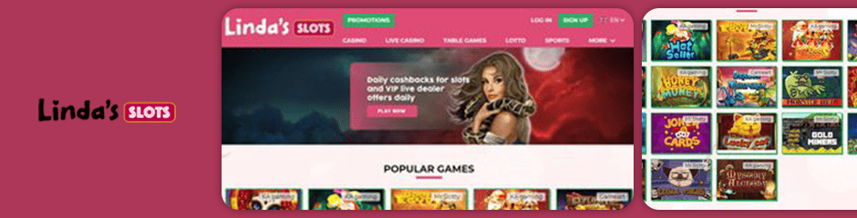 Lady Linda Slots Casino Bonus