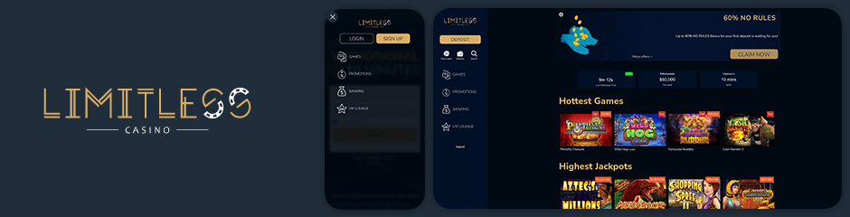 Limitless Casino Bonuses