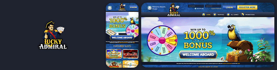 lucky admiral casino top 10 bonus