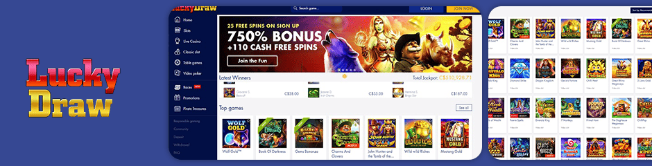 LuckyDraw Casino Bonus