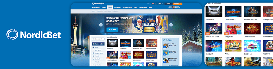 NordicBet Casino Bonus