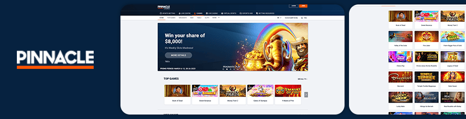 Pinnacle Casino top 10 bonus