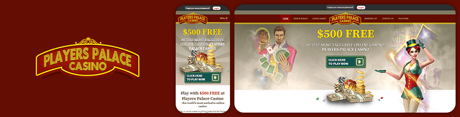 Players Palace Casino bonus