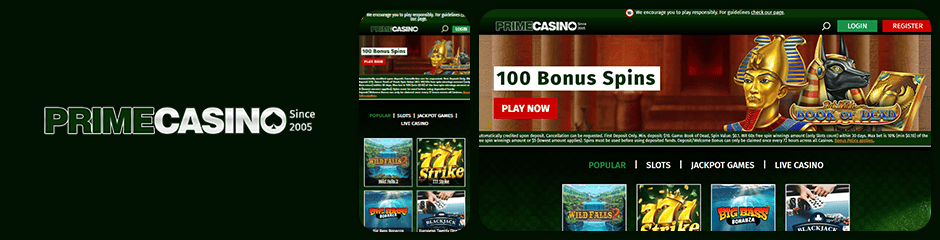 Prime Casino Bonus