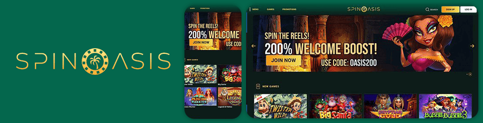 Spin Oasis Casino Bonuses