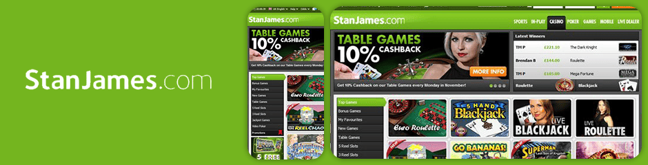 Stan James Casino Bonus