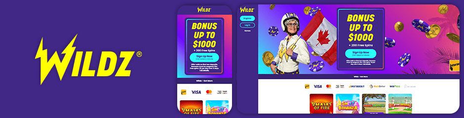 Wildz Casino Bonus