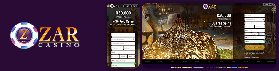 Zar Casino Bonus