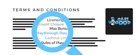 Casigood Casino Terms