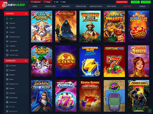 Casinado Casino software screenshot