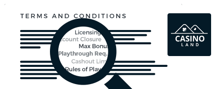 Casino Land terms and conditions