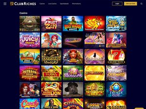 Club Riches software screenshot