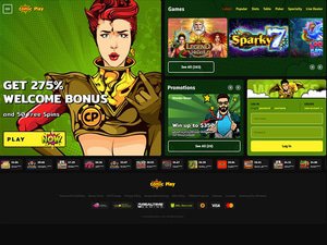 Comic Play website screenshot