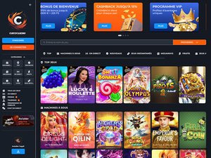 Cusco Casino website screenshot