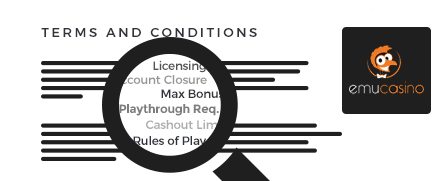 Emu Casino Terms