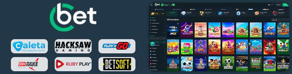 Cbet Casino games and software