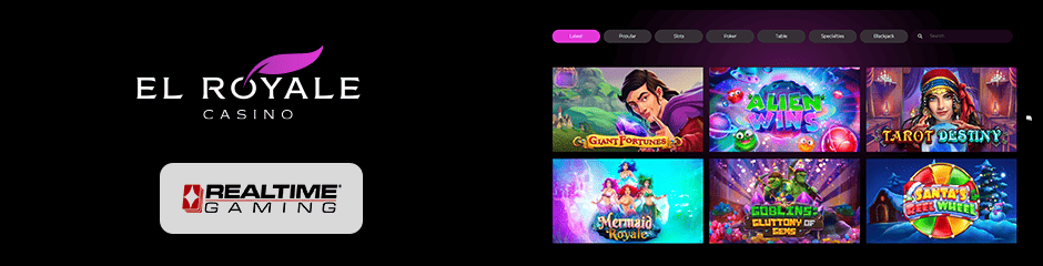 el royale casino games and software