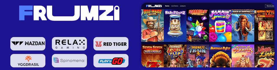 Frumzi Casino games and software