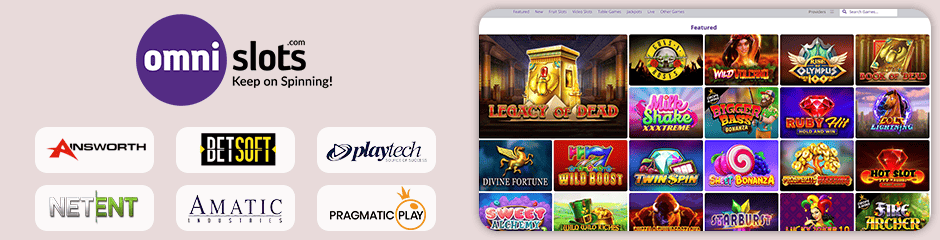 Omni Slots Casino games and software