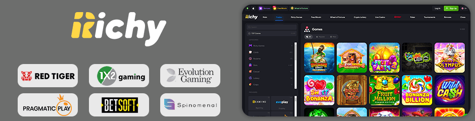 Richy Casino games and software