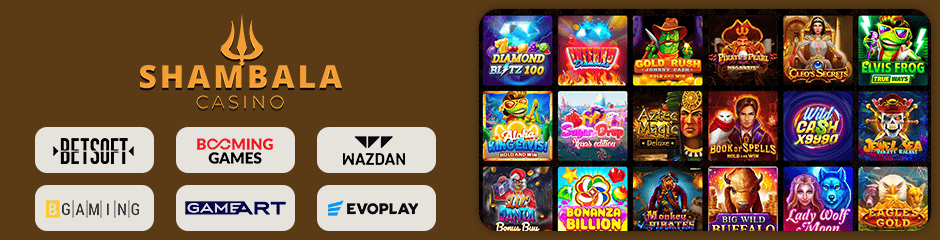 Shambala Casino games and software