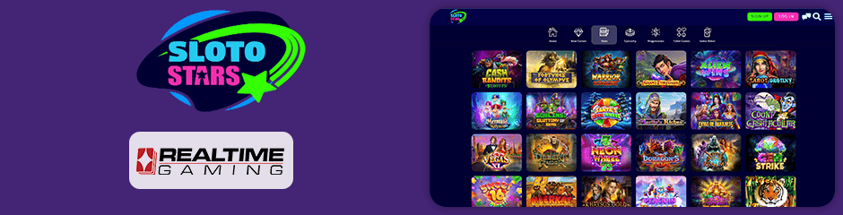 Sloto Stars Casino games and software