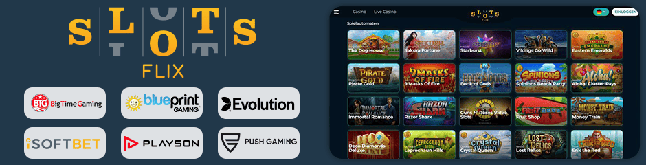 Slotsflix Casino games and software