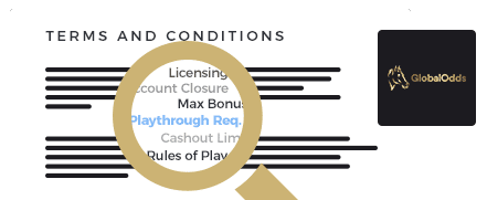 GlobalOdds Casino Terms