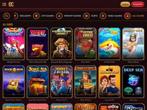 Grand Club Casino software screenshot