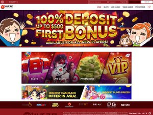 Hachi Slot Casino website screenshot