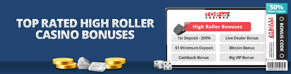 high roller casino bonuses