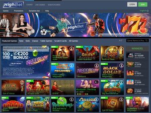 HighBet website screenshot