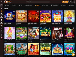 Hugo Casino software screenshot