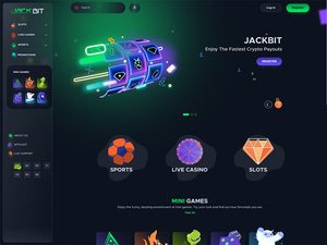 JackBit Casino website screenshot