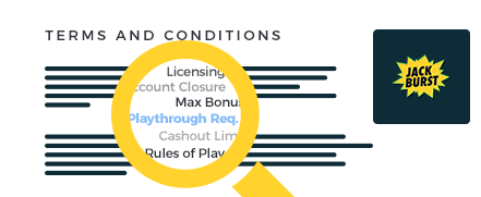 Jackburst Casino Terms