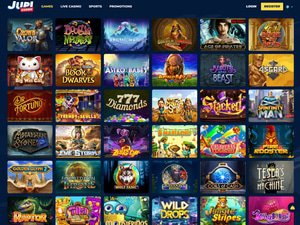 Jupi Casino software screenshot