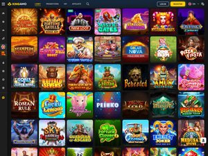 Kingamo Casino software screenshot