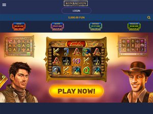 Konradfun website screenshot