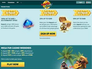 Luckland Casino software screenshot