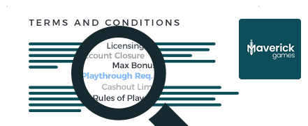 Maverick Games Casino Terms