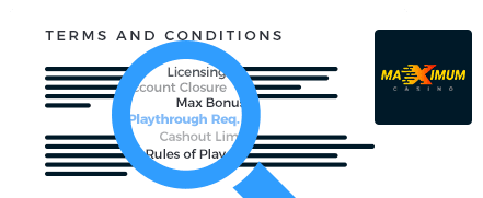 Maximum Casino Terms