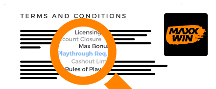 Maxx Win Casino Terms