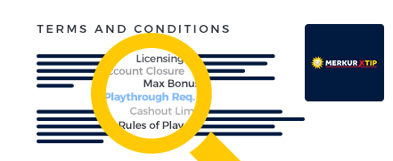 MerkurXTip Casino Terms