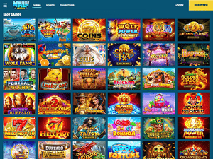 Nalu Casino software screenshot