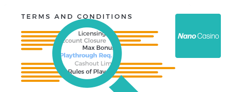 Nano Casino Terms