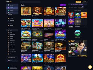 Odds96 Casino software screenshot