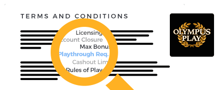 OlympusPlay Casino Terms