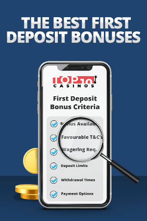 best first deposit bonuses